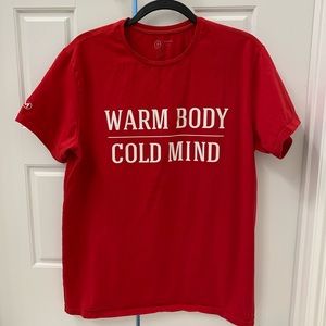 WARM BODY COLD MIND Olympic weightlifting T shirt